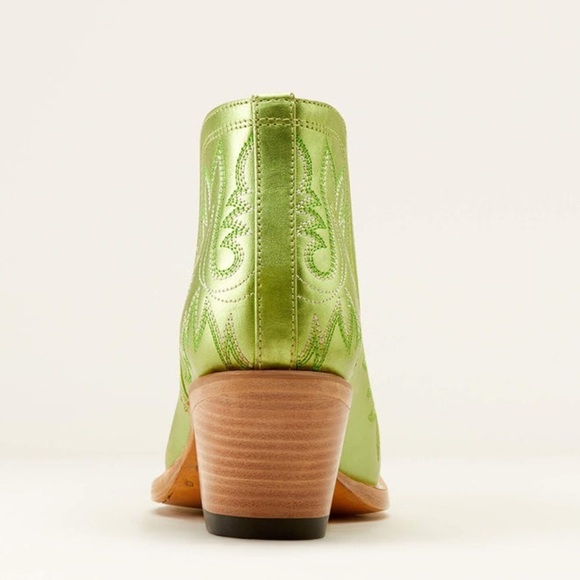Ariat Womens Electric Green Dixon Western Boots/Booties | NEW/NEW in BOX!!🤠💚🤠 - Picture 7 of 8